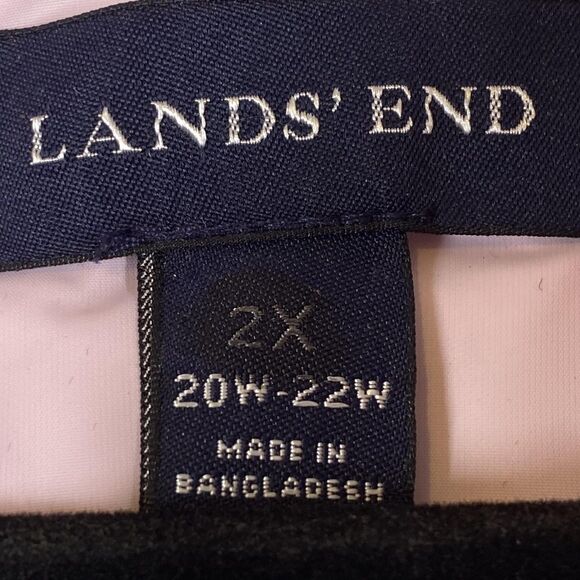 Lands End Vest Womens 2X 20W 22W Pink Down Puffer Quilted Sleeveless Winter Warm - Picture 11 of 13